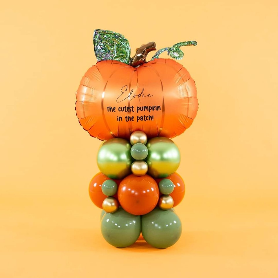 24" Μπαλόνι Κολοκύθα με γκλίτερ