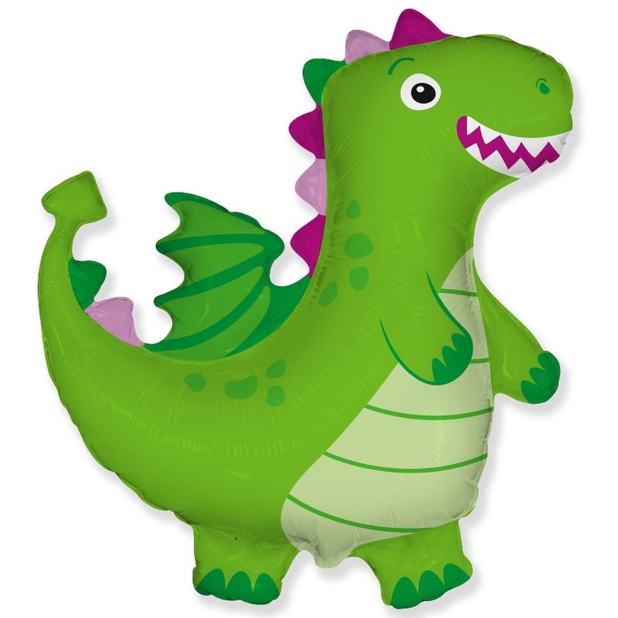 24" Μπαλόνι Πράσινος Δράκος