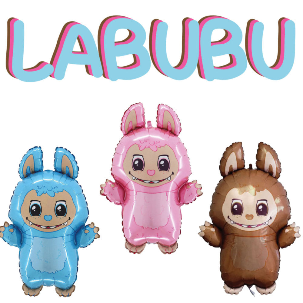 25'' Μπαλόνι Labubu - Γαλάζιο