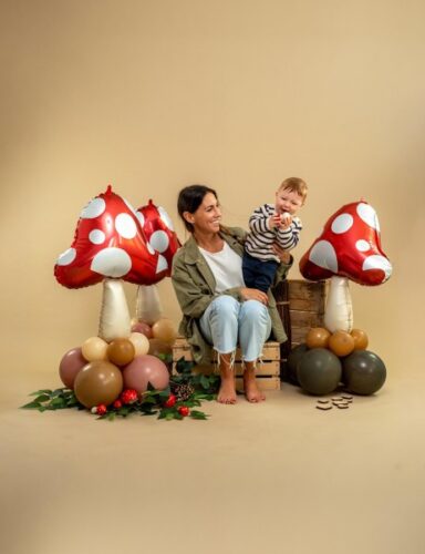 26" Μπαλόνι κόκκινο Μανιτάρι