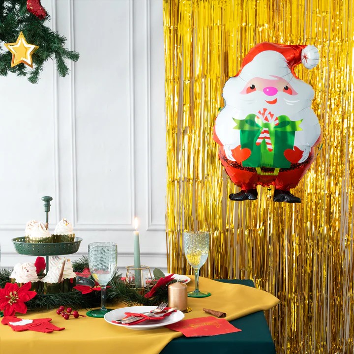 27″ Μπαλόνι Άγιος Βασίλης με δώρο