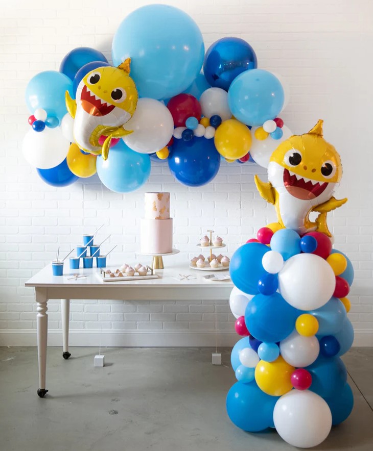 27″ Μπαλόνι Baby Shark κίτρινο