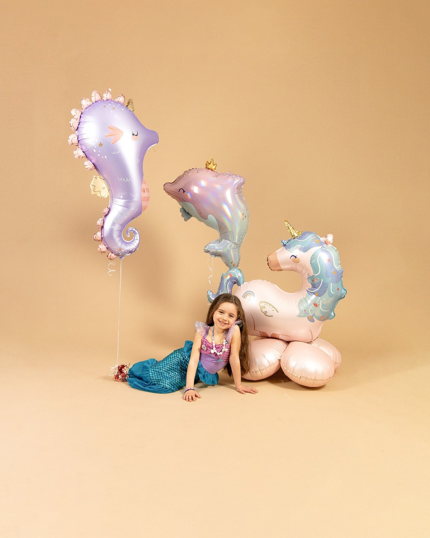 27" Μπαλόνι Δελφίνι Glowy