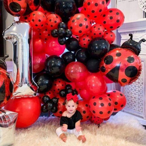 27" Μπαλόνι κόκκινη Πασχαλίτσα