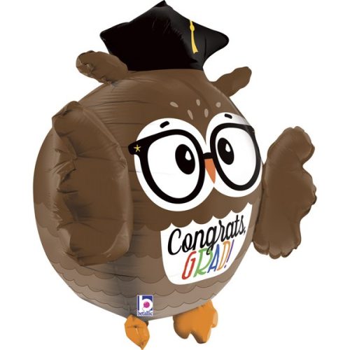 28" Μπαλόνι 3D Κουκουβάγια Grad