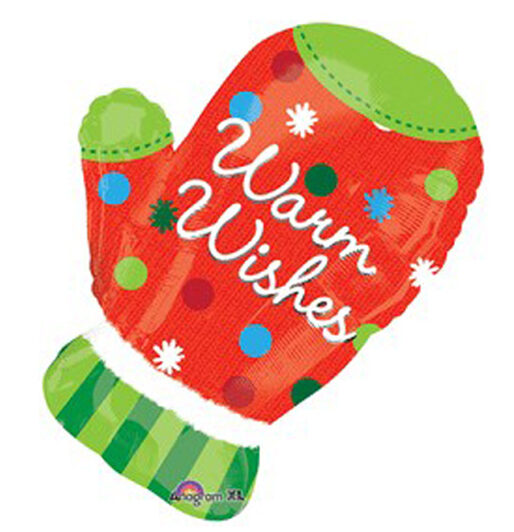 28" Μπαλόνι Χριστουγεννιάτικο Γάντι