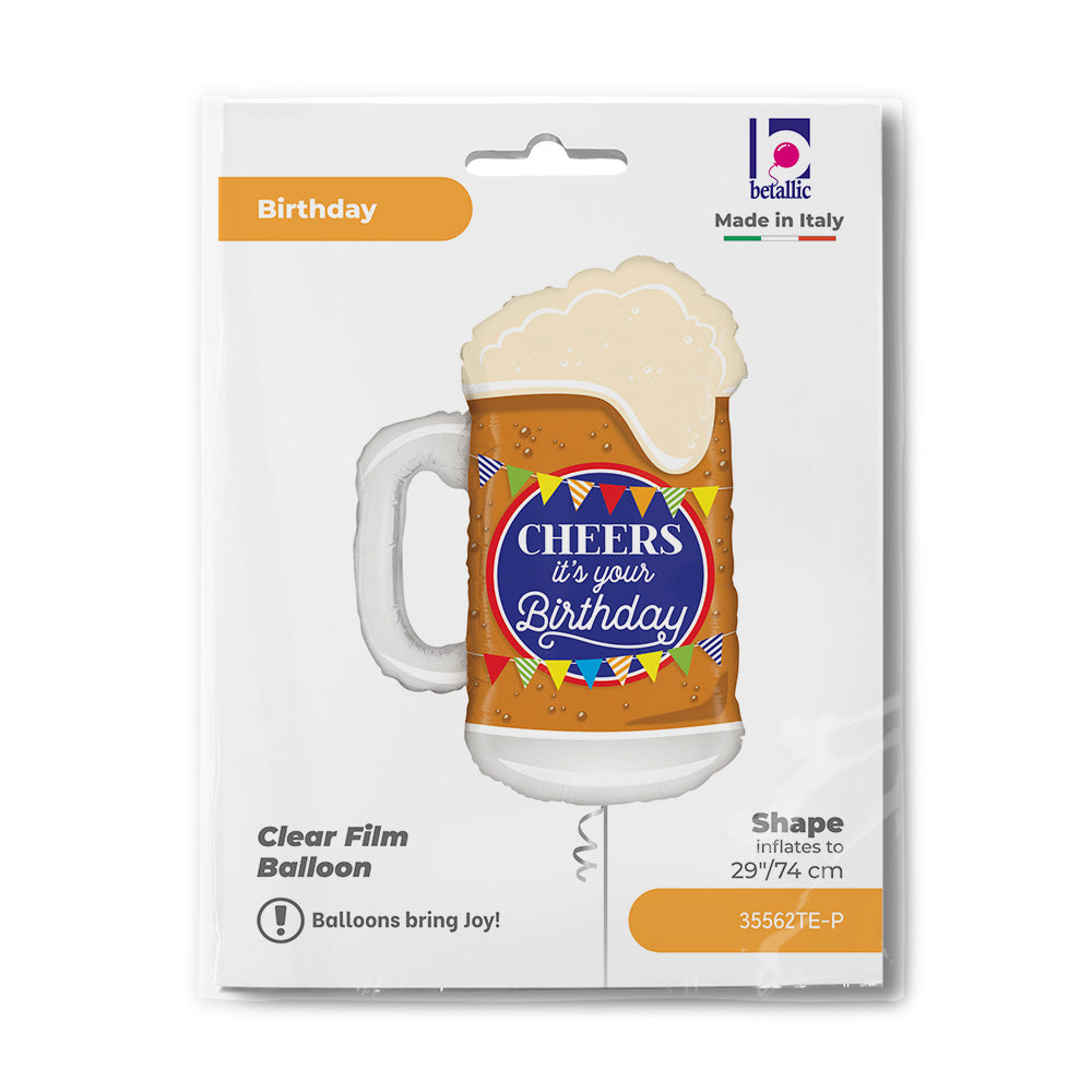 29" Μπαλόνι Γενεθλίων Μπίρα "Cheers"