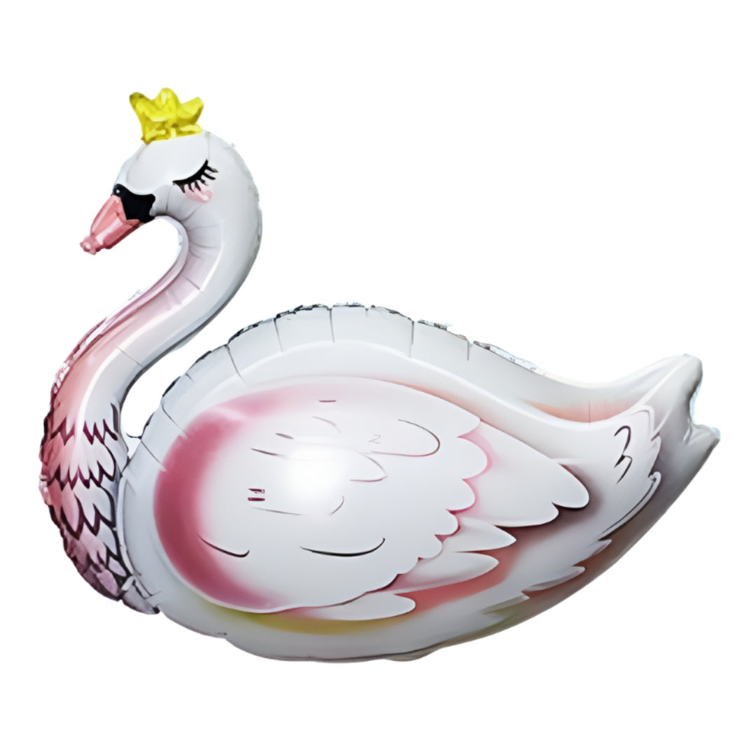 29″ Μπαλόνι Κύκνος με κορώνα