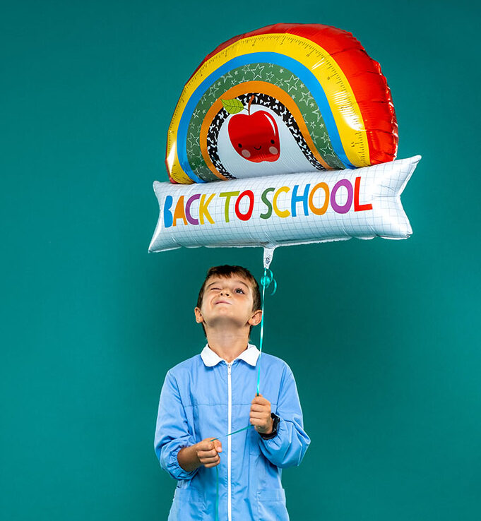 29" Μπαλόνι Ουράνιο Τόξο Back to School