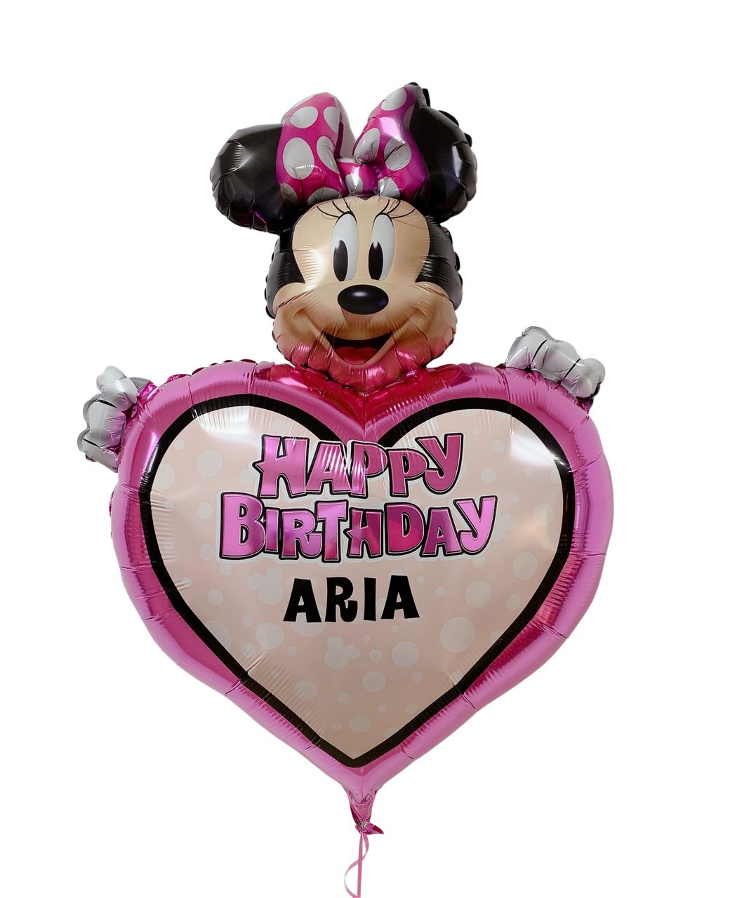 30″ Μπαλόνι γενεθλίων Minnie Mouse Personalized