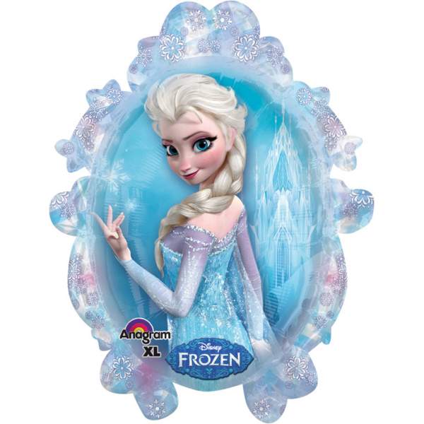30" Μπαλόνι Καθρέπτης Frozen Elsa και Anna