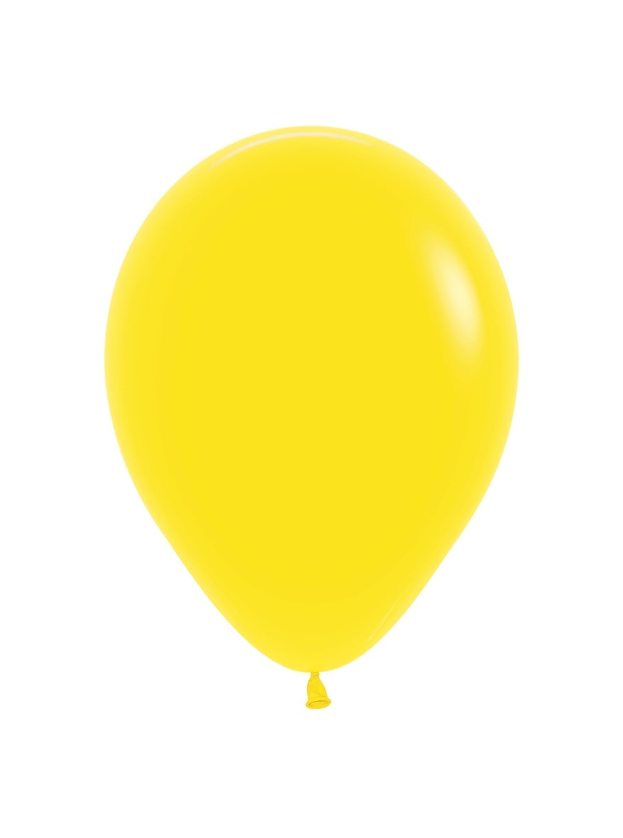 Μπαλόνια λατεξ 9 Yellow Κίτρινο / 50 pcs