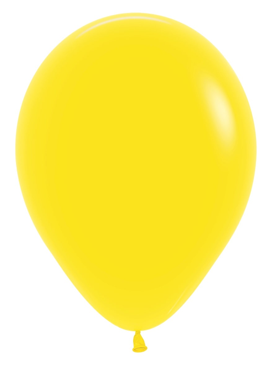 Μπαλόνια λατεξ 12 Yellow - Κίτρινο / 50 pcs