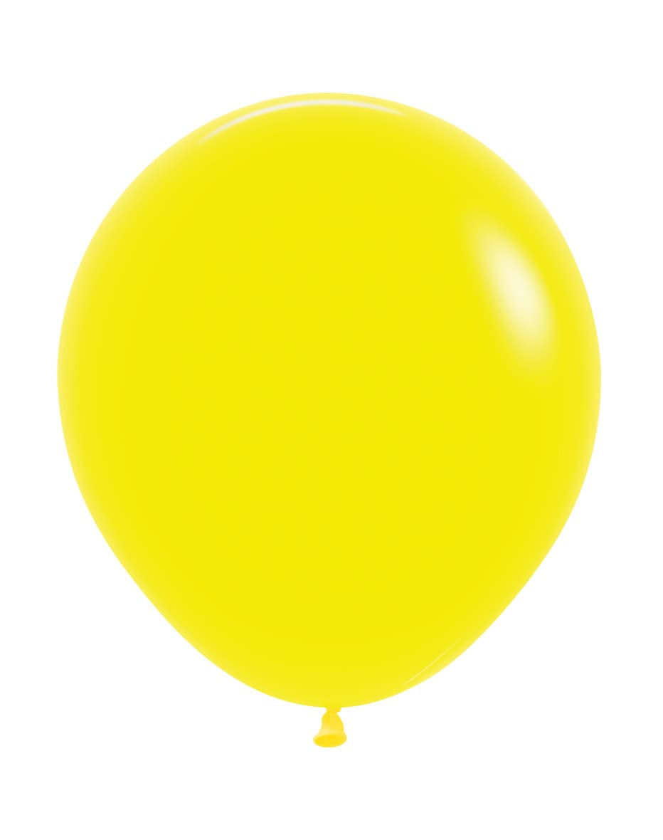 Μπαλόνια λατεξ 18 Yellow - Κίτρινο / 25 pcs