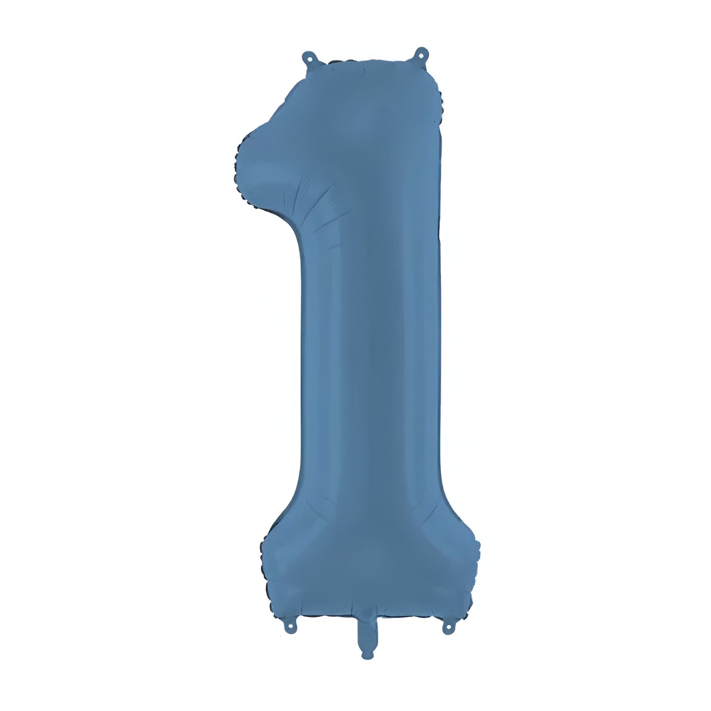 Μπαλόνια Αριθμοί Μπλε Ματ 86 cm - 34″