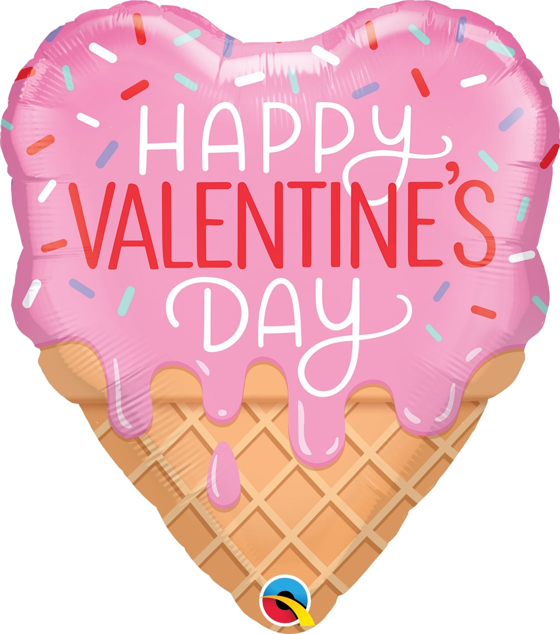 Μπαλόνι Φοιλ 21 Σχήμα Παγωτό Happy Valentine's Day / 53 εκ