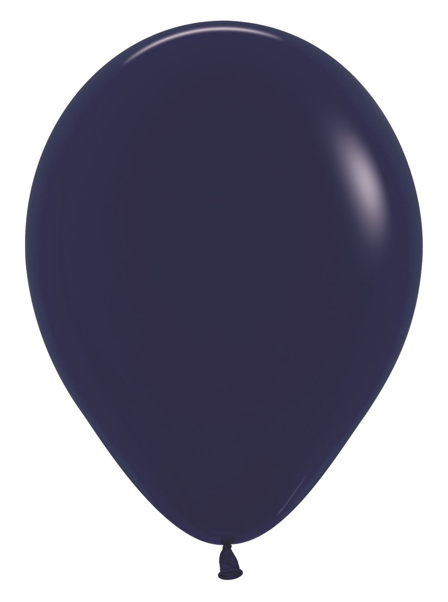 Μπαλόνια λατεξ 12 Μπλε Σκούρο / 12 τεμ - Navy Blue