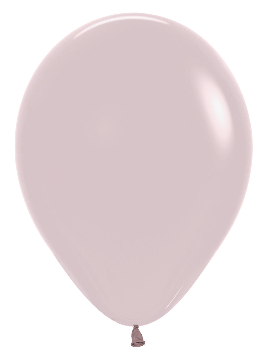 Μπαλόνια Λάτεξ 12 Παστέλ Ροζ / 50 τεμ - Pastel Dusk Rose
