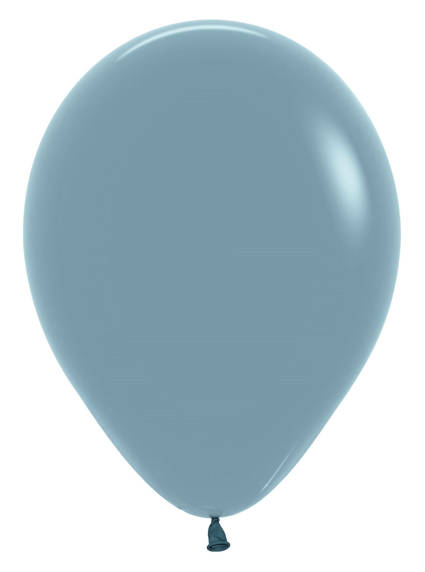 Μπαλόνια λατεξ 12 Μπλε / 50 τεμ - Pastel Dusk Blue