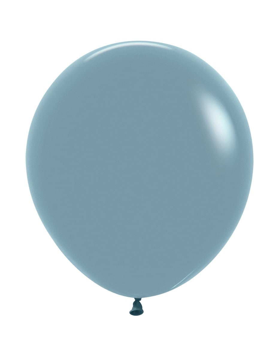 Μπαλόνια λατεξ 18 Μπλε / 25 τεμ - Pastel Dusk Blue