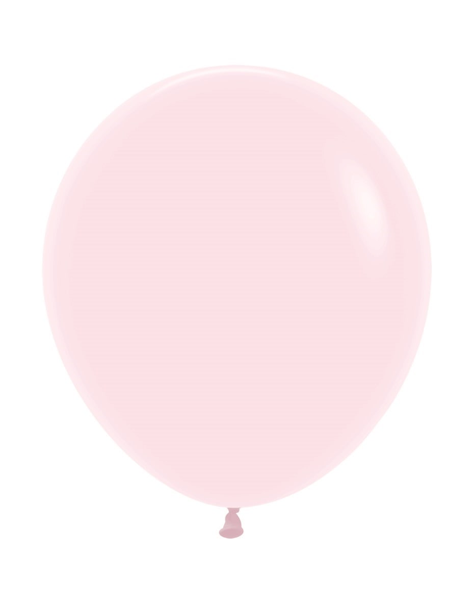 Μπαλόνια Λάτεξ 18 Παστέλ Ροζ / 25 τεμ - Pastel Matte Pink
