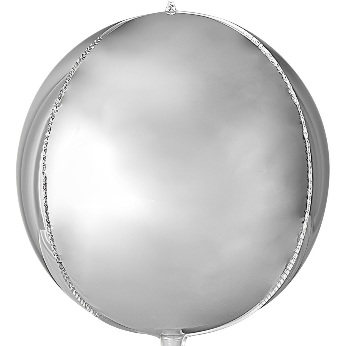 32″ Μπαλόνι Ασημί Σφαίρα 4D