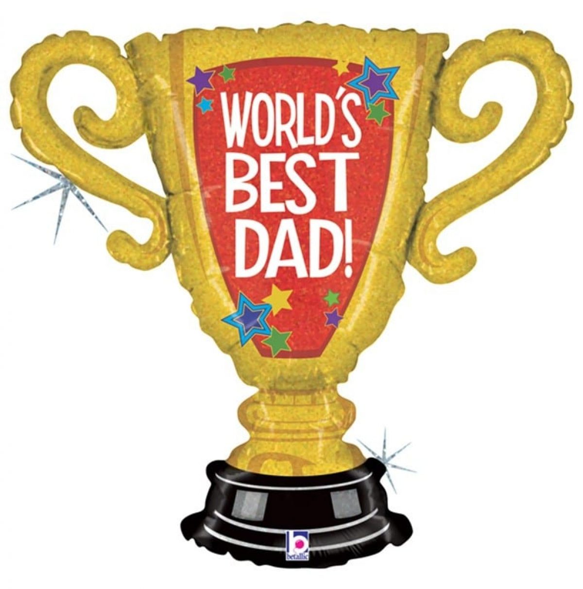 33" Μπαλόνι World's Best Dad Κύπελλο