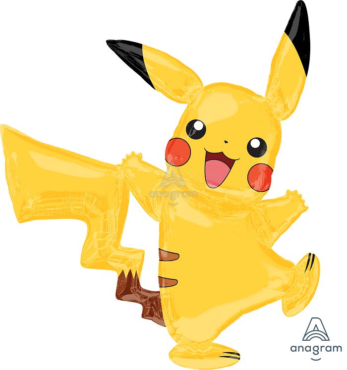 Μπαλόνι Φοιλ AirWalkers Pikachu / 132 x 139 εκ