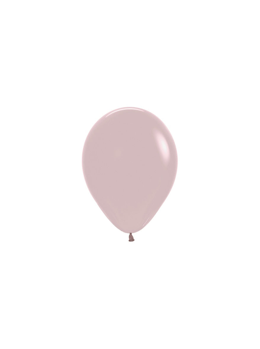 Μπαλόνια Λάτεξ 5 Παστέλ Ροζ / 50 τεμ - Pastel Dusk Rose