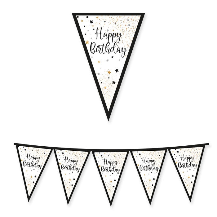 Γιρλάντα Σημαιάκια Happy Birthday / 300 εκ