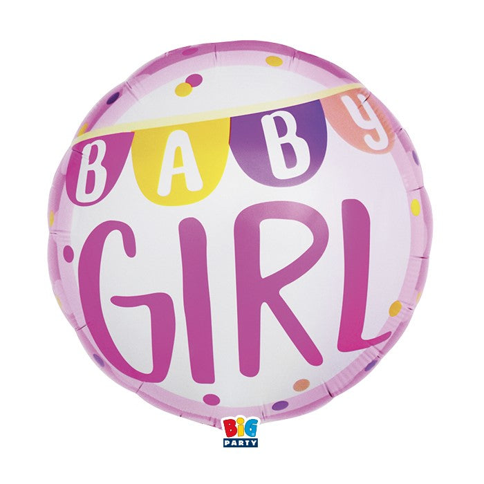 Μπαλονι Φοιλ 18 Baby Girl / 46εκ