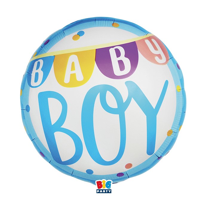 Μπαλονι Φοιλ 18 Baby Boy / 46εκ