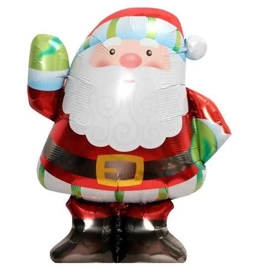35" Μπαλόνι Άγιος Βασίλης με γαντάκια
