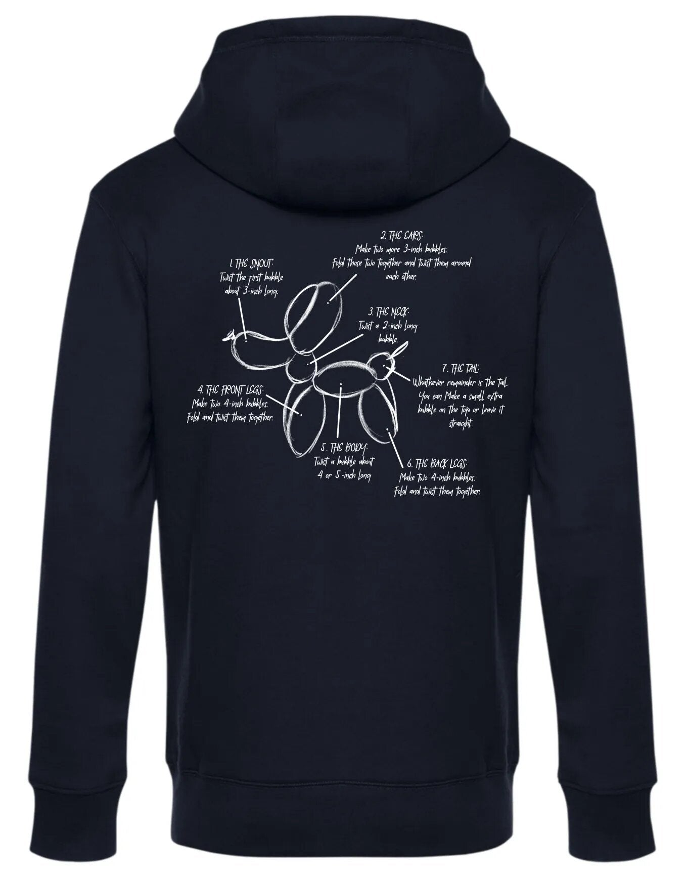 Φούτερ Hoodie - Balloon Dog by Alberto Falcone - Size S