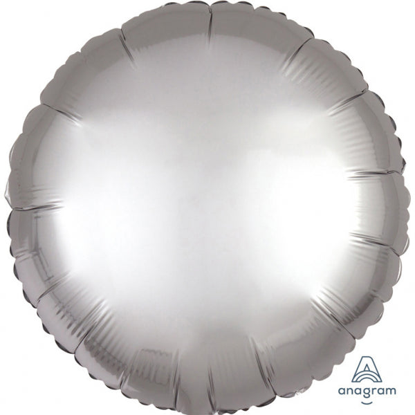 Μπαλόνι Φοιλ 17 Satin Luxe Platinum 43 εκ