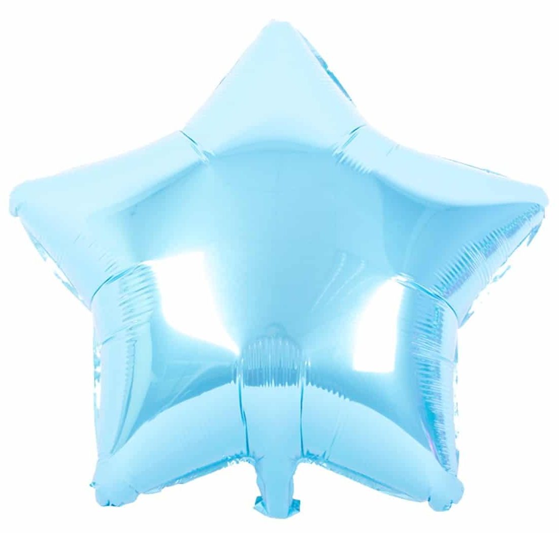 36" Μπαλόνι Baby Blue αστέρι