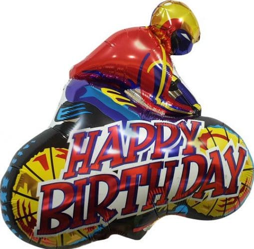 36" Μπαλόνι μηχανόβιος Happy Birthday