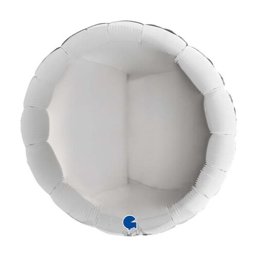 36" Μπαλόνι Στρογγυλό Ασημί