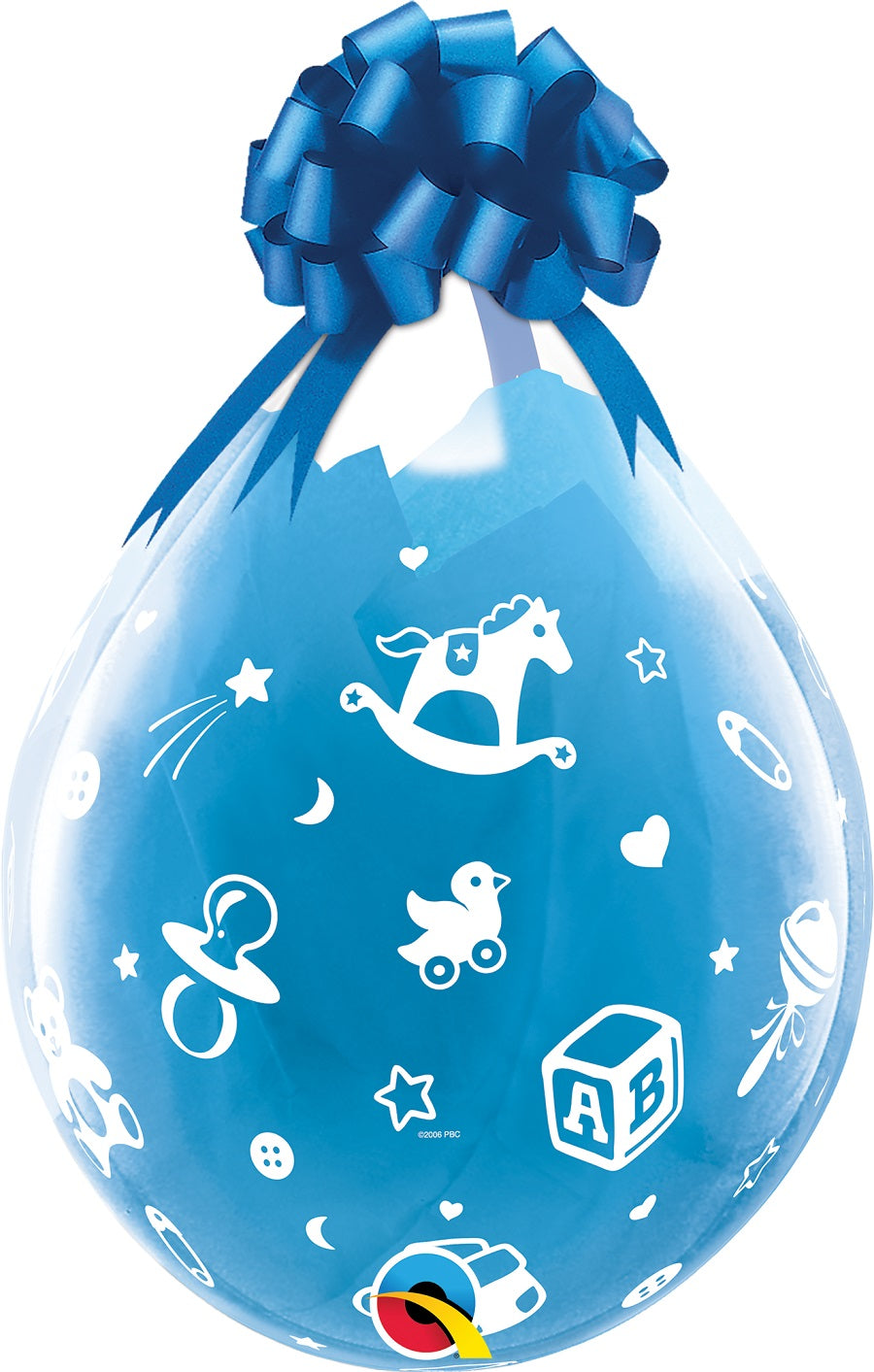 Μπαλόνια Λάτεχ 18 Μηχανής Baby's Nursery -A-Round Διάφανο /25 τεμ Gender Reveal