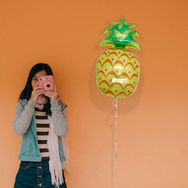 37" Μπαλόνι Ανανάς που ιριδίζει