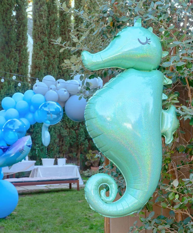 38" Μπαλόνι Ιππόκαμπος holographic