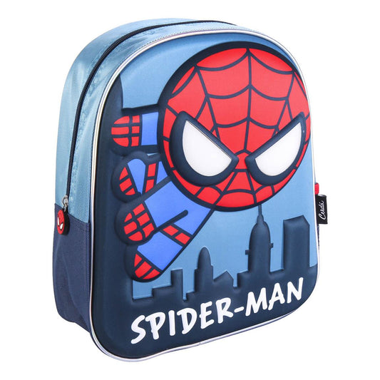 3D Τσάντα νηπιαγωγείου Spiderman με φως