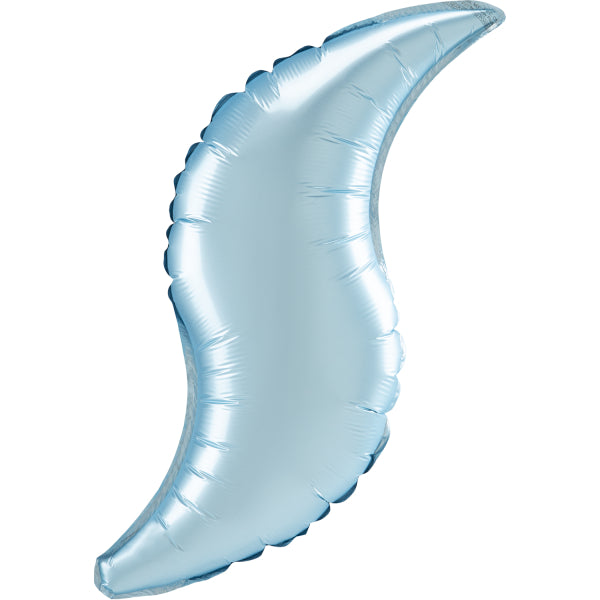 Μπαλόνι Φοιλ Σχήμα Pastel Blue Satin Curve / 71 εκ - Ασυσκεύαστο