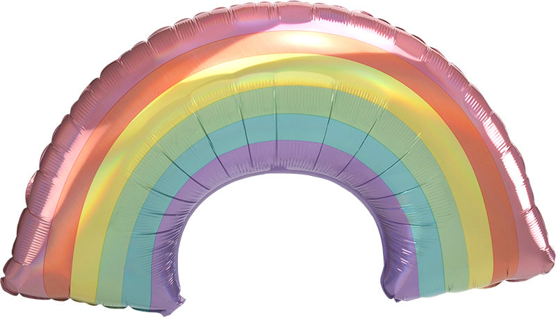 Μπαλόνι Φοιλ Σχήμα Iridescent Rainbow - Ουράνιο Τόξο 86 x 48 εκ - Pride