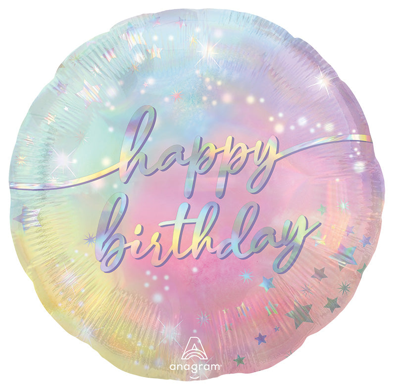 Μπαλόνι Φοιλ 17 Luminous Birthday / 43 εκ