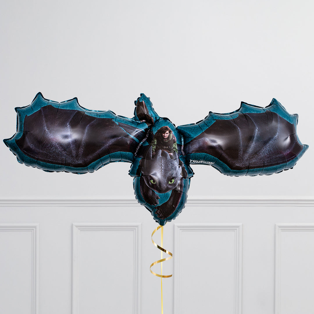 44'' Supershape Μπαλόνι Toothless - Πώς να εκπαιδεύσετε το Δράκο σας