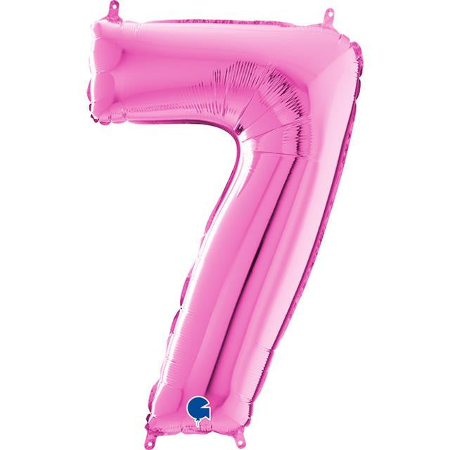 Μπαλόνια Αριθμοί Φούξια 100 cm – 40″