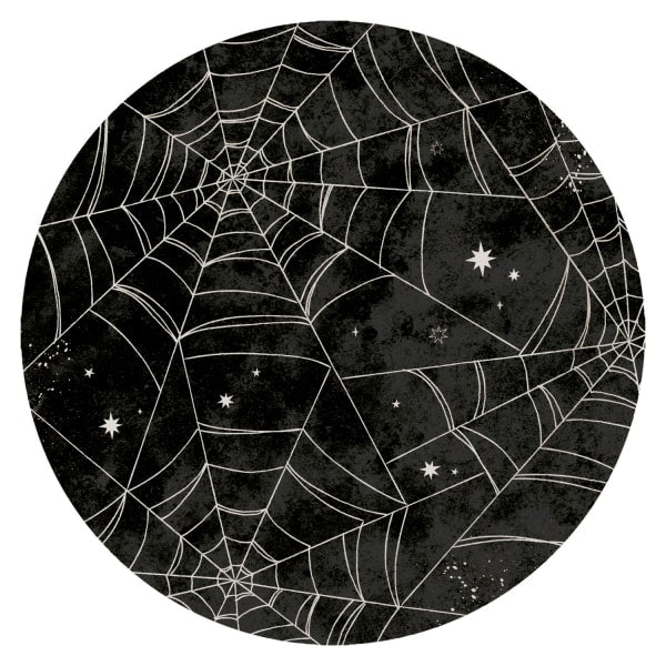 Πιάτα Χάρτινα 23εκ Spider Web / 8 τεμ