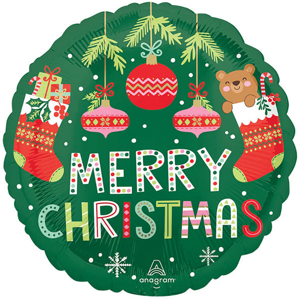 Μπαλόνι Φοιλ 9 Beary Christmas / 23 εκ