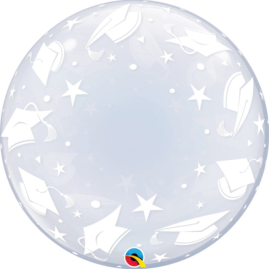 Deco Bubble 24 Graduation Caps / 61εκ - Καπέλο Αποφοίτησης